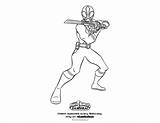 Rangers Kolorowanki Gold Superheroes Print Imprimé Colouring Entdecke sketch template