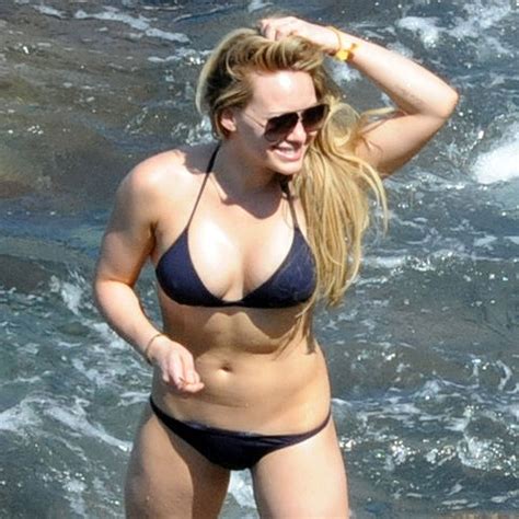Hilary Duff In A Bikini In Italy With Mike Comrie