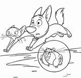 Coloring Pages Bolt Movie Characters Disney Kids Cat Jumping Colouring Printable Bestcoloringpagesforkids Choose Board Cartoon sketch template