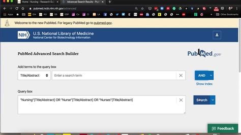 pubmed advanced search youtube