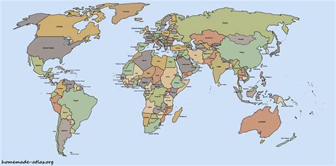world map  large images