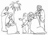 Magos Reyes Reis Magi Cartas Myrrh Imprime Colorea Epiphany Frankincense Getdrawings Holidaysgalore Cristianas sketch template