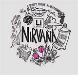Nirvana Bands Picsart Coloring Grunge Drawing Tattoo Amazing Jane Doe Sketch Template Cobain Kurt Posters sketch template