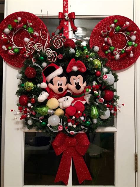 Decoración De Navidad Con Mickey Y Minnie Ideas Y Tips