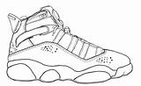 Jordan Shoes Drawing Lebron Coloring Pages Shoe Logo Jordans Sheets Drawings Fresh Basketball Paintingvalley Air Logodix Choose Board sketch template