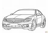 Mercedes Coloring Class Benz Pages Cl Printable Para Car Carros Colorir Drawing Skip Main Cars Categories sketch template