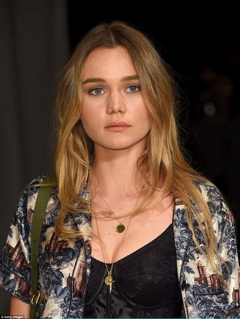 suki and immy waterhouse sport saucy bralets at lfw daily mail online