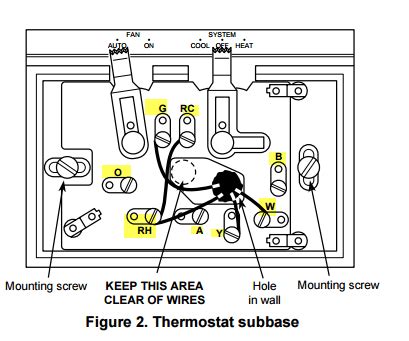 white rodgers thermostat wiring diagram wiring diagram