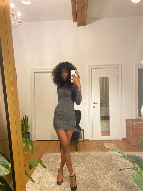 black tall girl