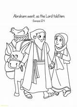 Abraham Coloring Pages Sunday School Getcolorings sketch template