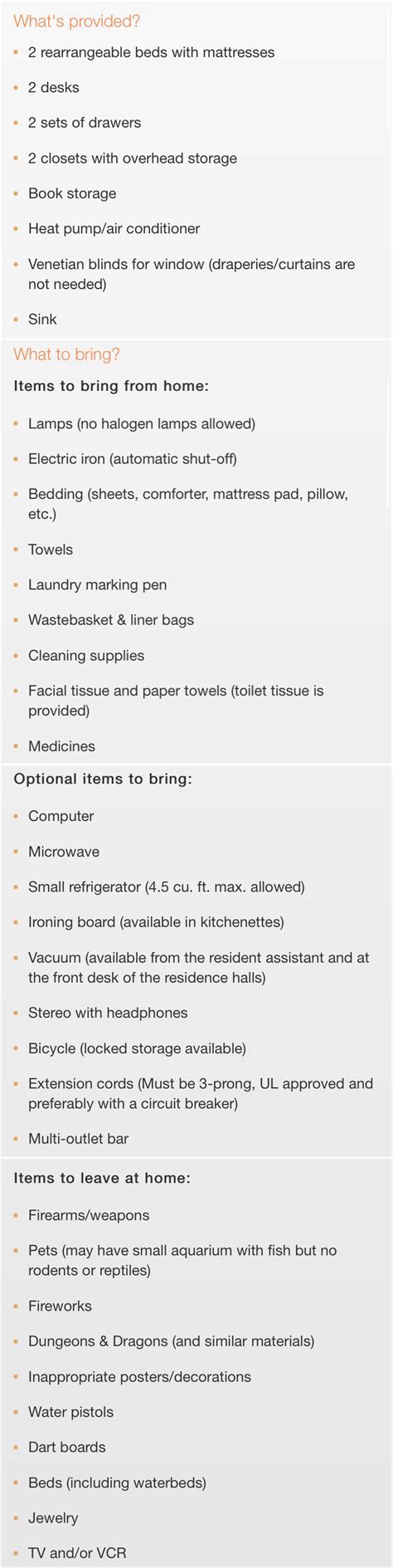 sau dorm rules laundry mark heat pump air conditioner set of drawers