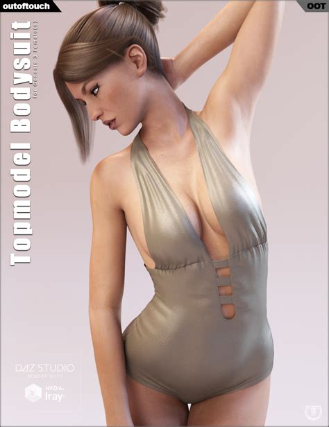 topmodel bodysuit for genesis 3 female s daz 3d