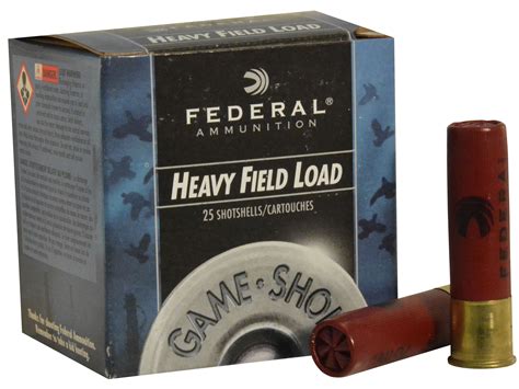 Federal Game Shok Heavy Field Load Ammo 28 Ga 2 3 4 1oz 6 Shot Box Of