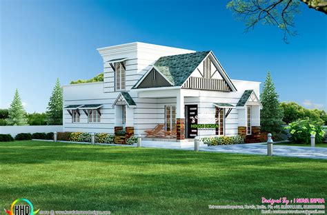 small colonial style house architecture kerala home design  floor plans  dream houses