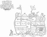 Uncle Grandpa Coloring Printable Pages Sheet Books Colouring Choose Board Sweeps4bloggers Click sketch template