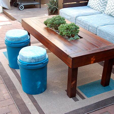 diy indooroutdoor paint  stools diyideacentercom