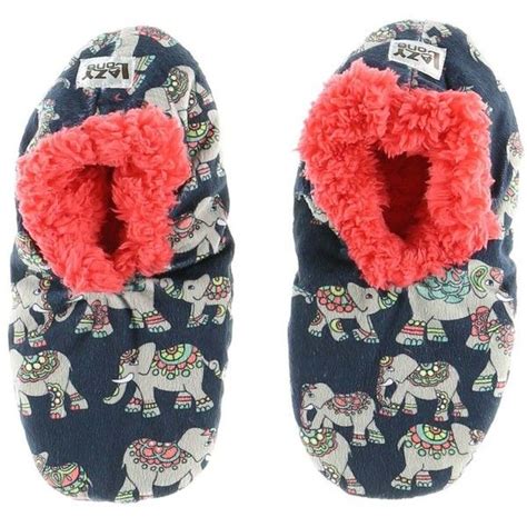 lazy one blue elephant slippers 5 99 liked on polyvore