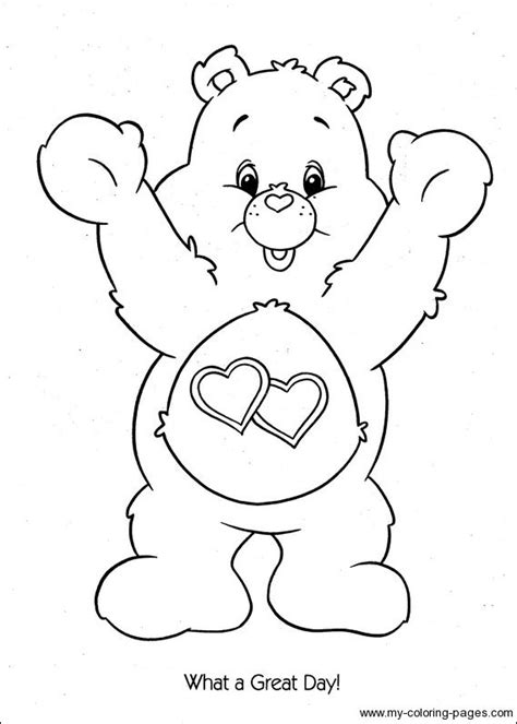 care bears coloring pages bear coloring pages care bears coloring