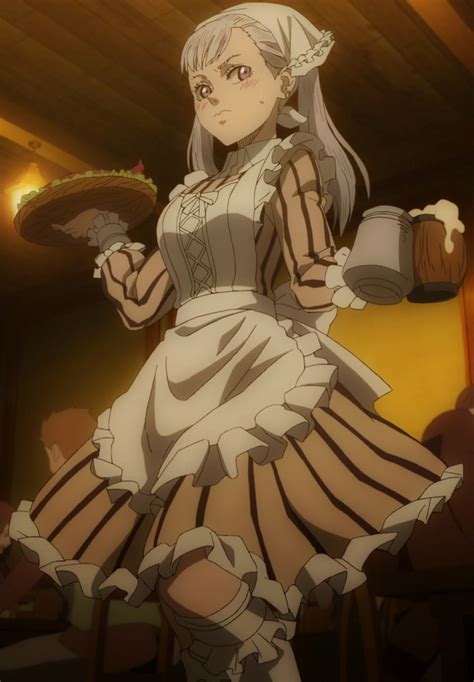 Image Noelle Disguised As A Waitress Png Black Clover