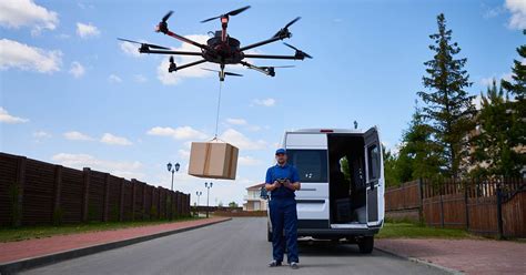 drones  coming    deliver