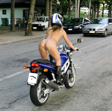 Nude Girl Riding Motorcycle Hall Of Fame Photo Elise