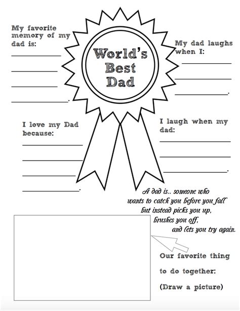 printable fathers day coloring worksheets  designs