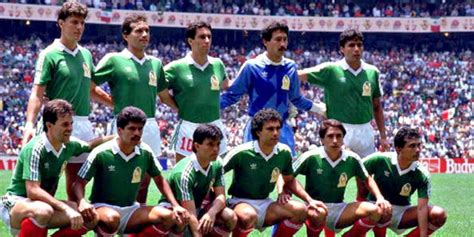 las selecciones que adopté en los mundiales 1986 a 2014