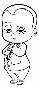 Boss Baby Coloring Pages Clipart Para Kids Colorir Top Cartoon Ausmalbilder Malvorlagen Birthday Print Pintar Colouring Printable Imprimir Ideen Babies sketch template