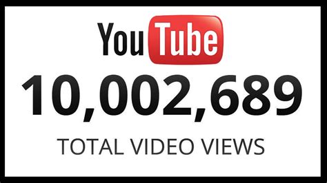 10 million views youtube