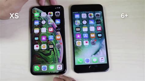 Iphone Xs Max Vs Iphone 6 Plus Speed Test مقارنة بين Youtube