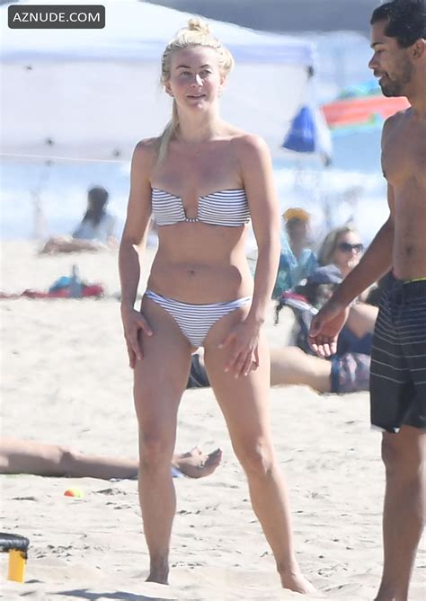 Julianne Hough Sexy With Her Husband At The Beach In