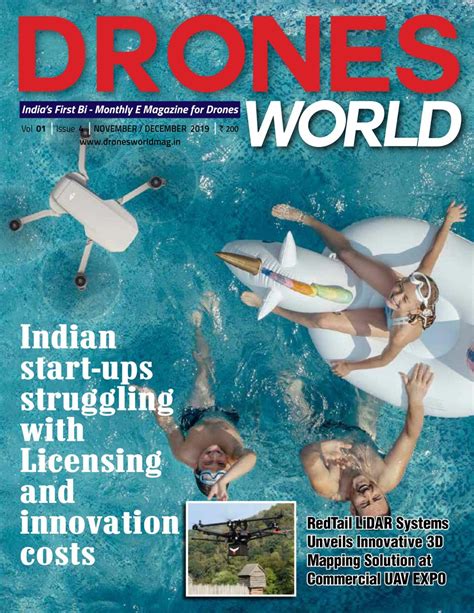 drones world november december  magazine