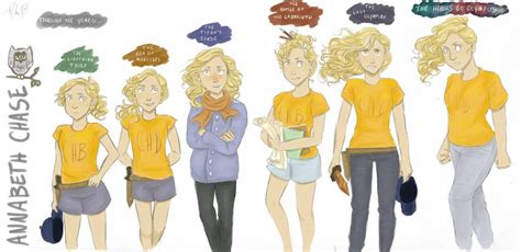 Annabeth Chase Through The Years By Rlb Sugar On Deviantart Percy