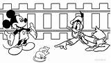 Donald Coloring Pages Duck Mickey Mouse Cool2bkids Printable sketch template
