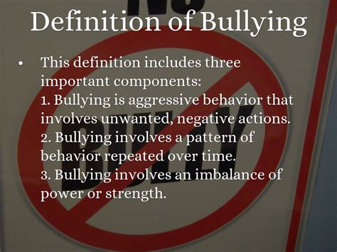 bullying definition bullying