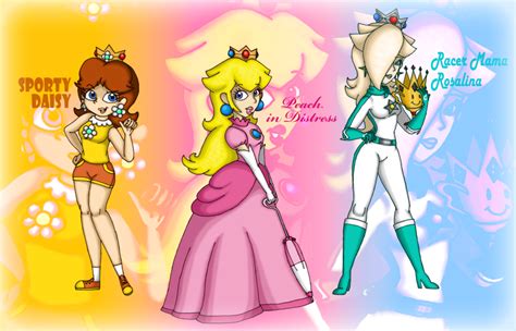 Themes For Three Princesses By Samthelily Super Mario