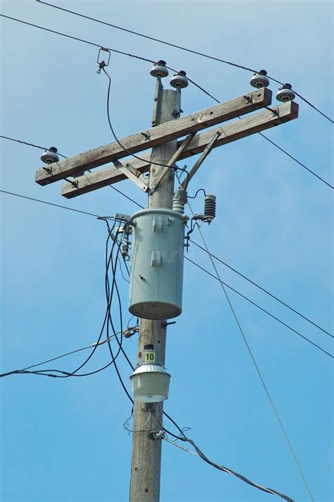 power pole stock  image