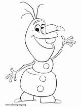 Frozen Printable Pages Coloring Colouring Prints Olaf sketch template