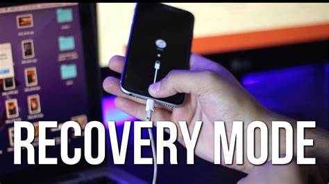 put iphone    recovery restore mode youtube