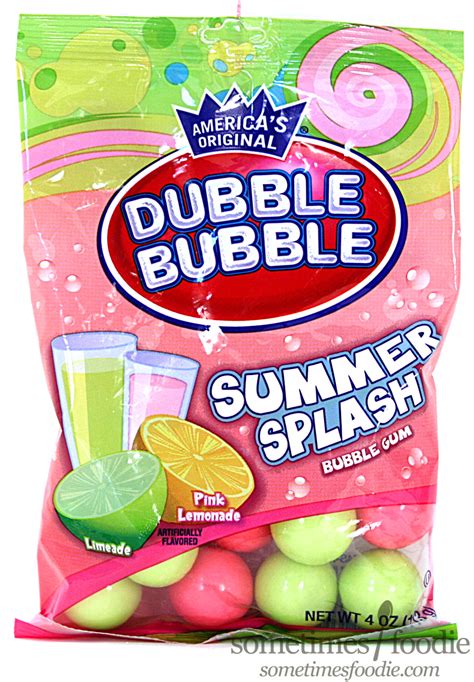Sometimes Foodie Dubble Bubble Summer Splash Gumballs Dollar Tree