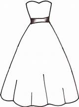 Coloring Dress Pages Wedding Fancy Dresses Kids Pag Getcolorings Color Printable Print Getdrawings sketch template