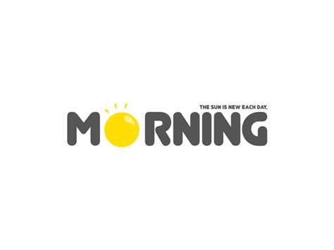 morning logotype  parisa  dribbble