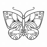 Coloring Printable Mask Butterfly Pages Printablee sketch template