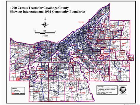 Cleveland Ohio Zip Code Map Maping Resources