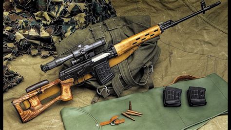 svd dragunov sniper rifle built  soviets    ussr youtube