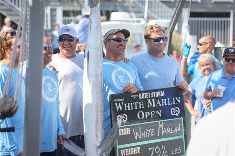 white marlin open  tom hinkle  ocean city lands top white marlin