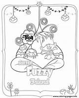 Trolls Coloring Pages Movie Printable Dreamworks Kids Fuzzy Holiday Print Template Movies Color Moana Sheet Popular Book Characters Templates Coco sketch template