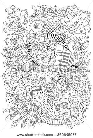 coloring book  adult  older children coloring page  flowers