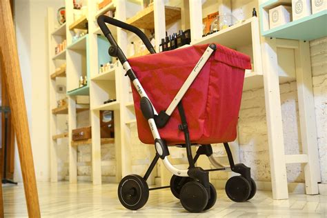 serie   farbe rot shopper strandbuggy einkaufswagen