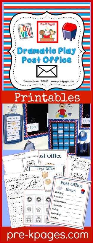 images  post office printables kindergarten post office